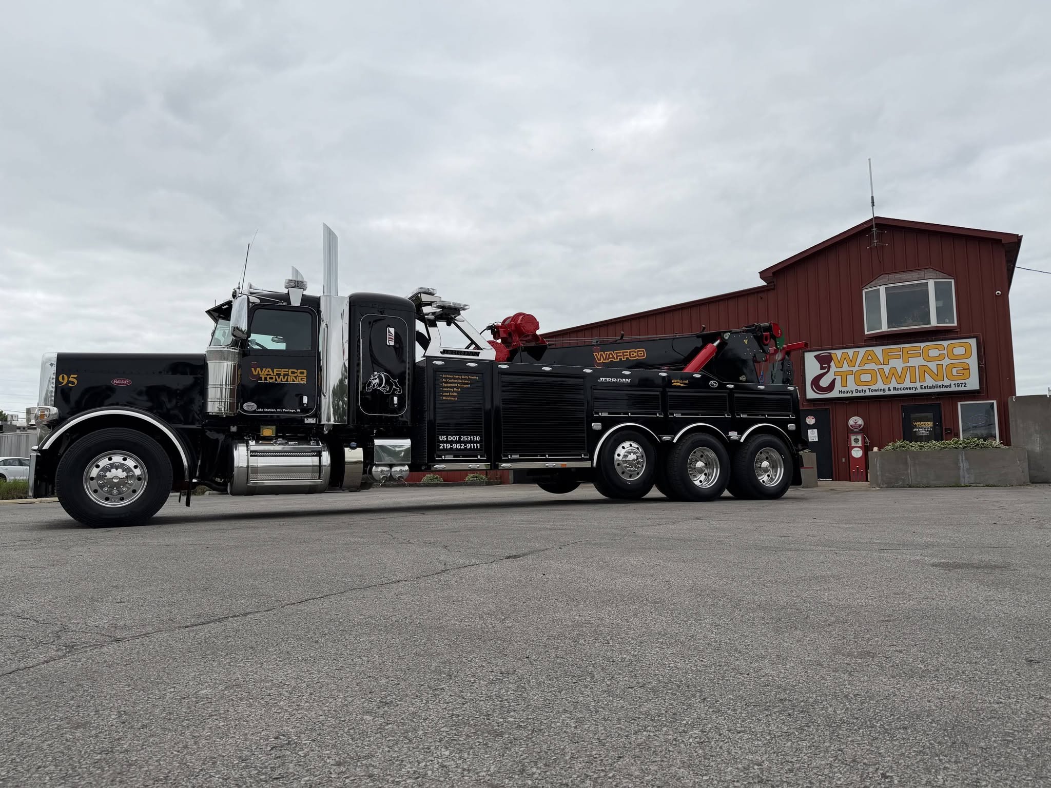 Truck 95, 50 ton wrecker